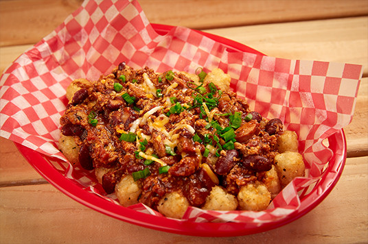 Chili Cheese Tater Tots